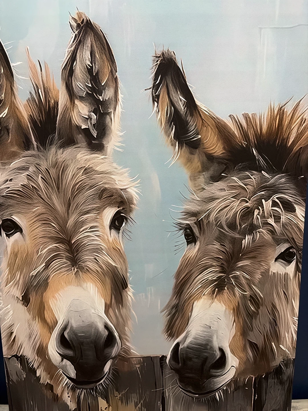 Farmhouse Donkey Canvas Wall Art - photo 2