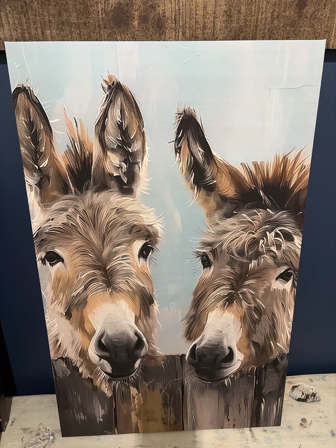 Farmhouse Donkey Canvas Wall Art - photo 5