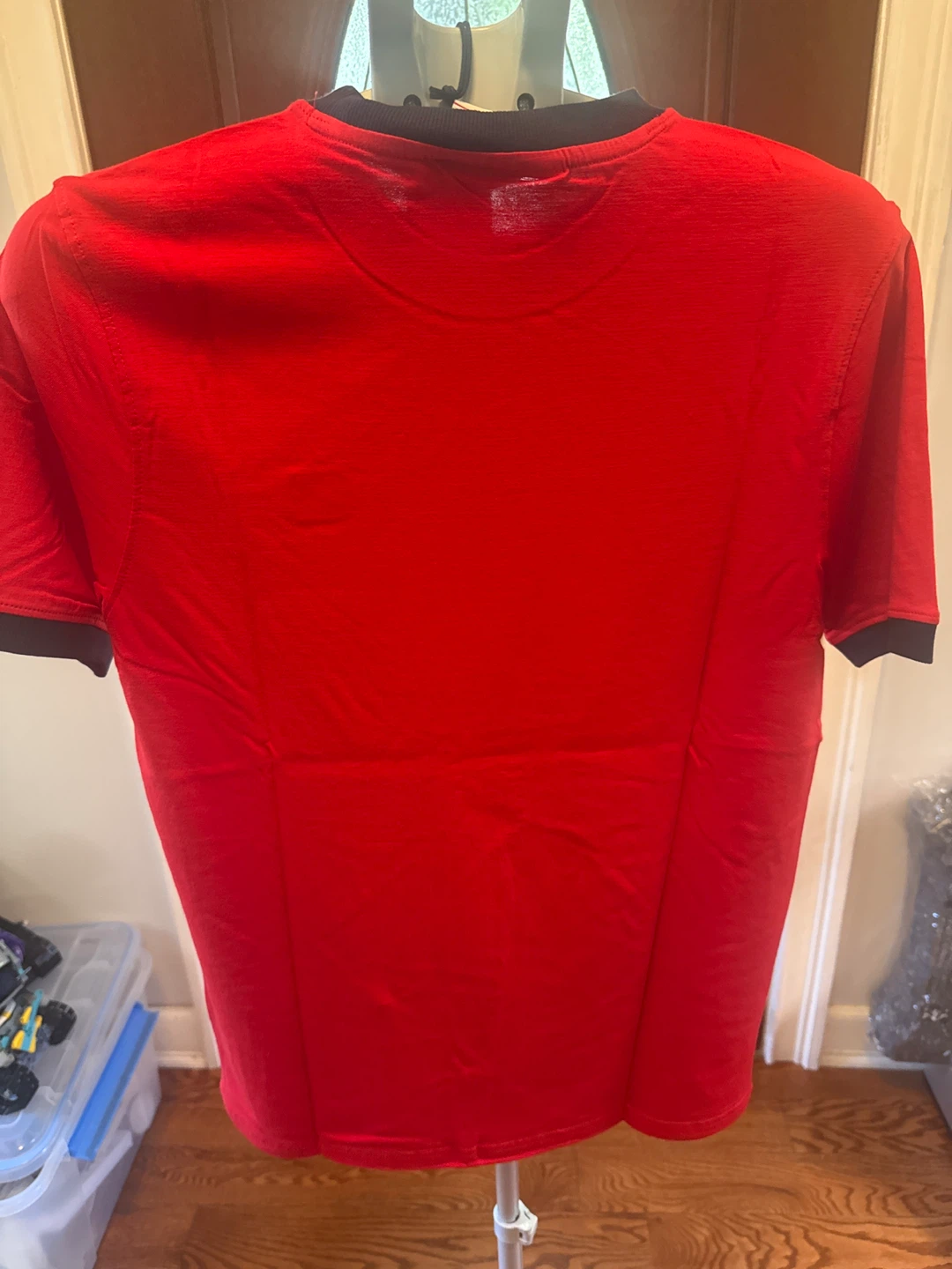 New Fila Red Marconi Crew T-Shirt Size Small - photo 3