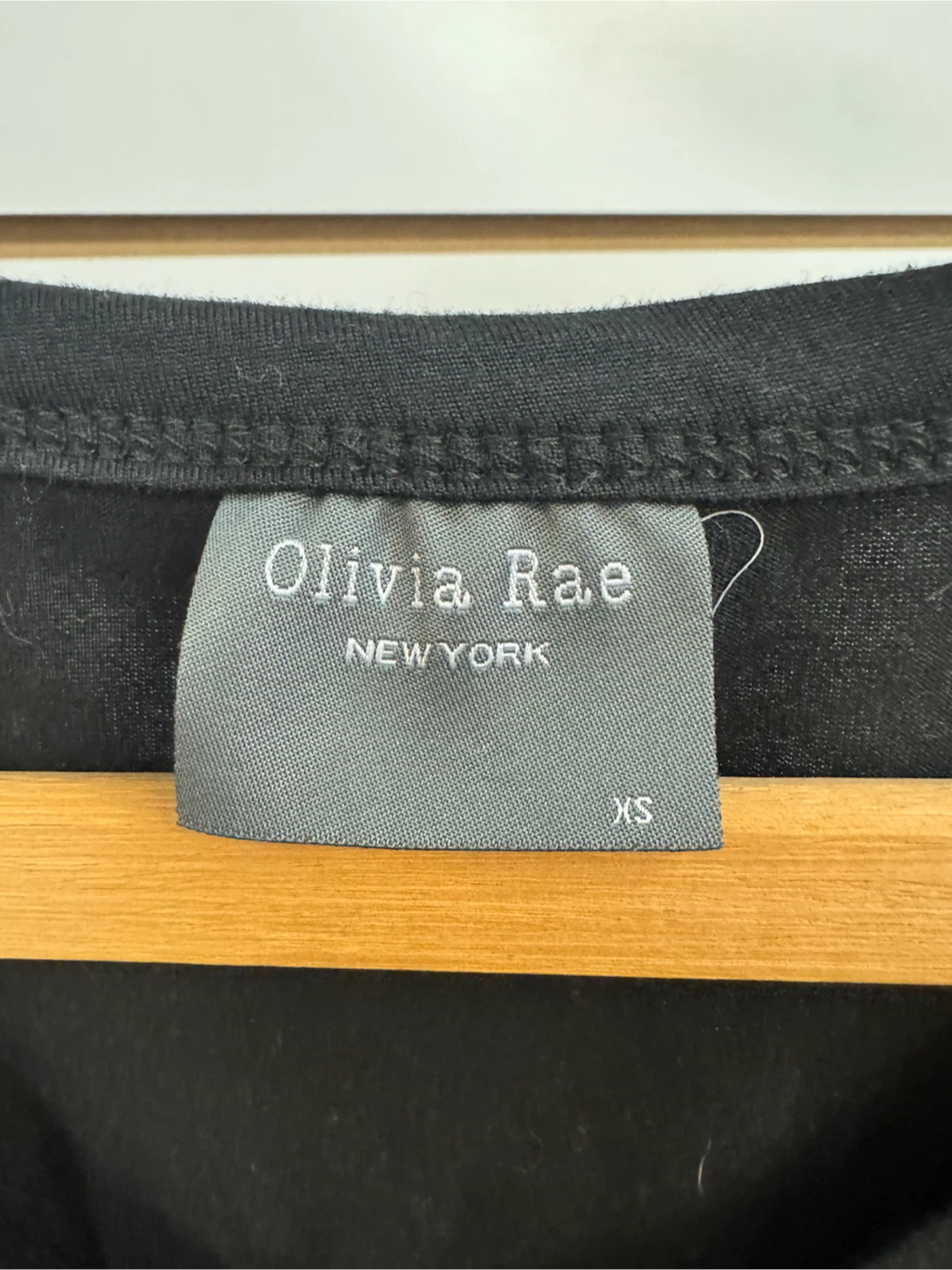 Olivia Rae Black V-Neck Top - photo 2