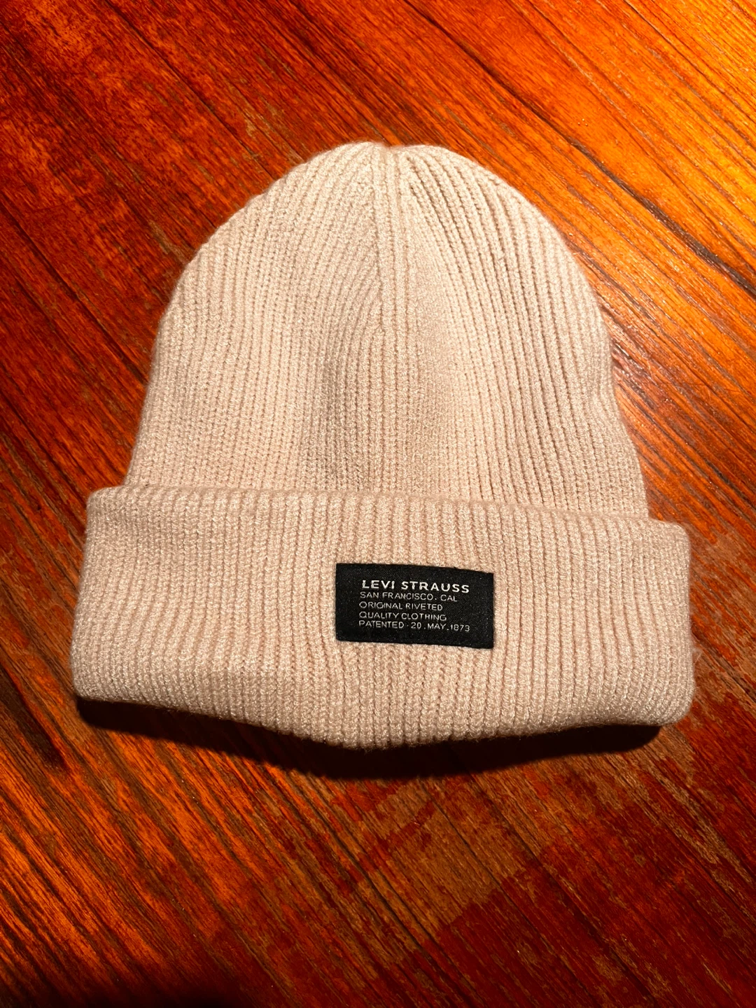 Levi Strauss ribbed beanie