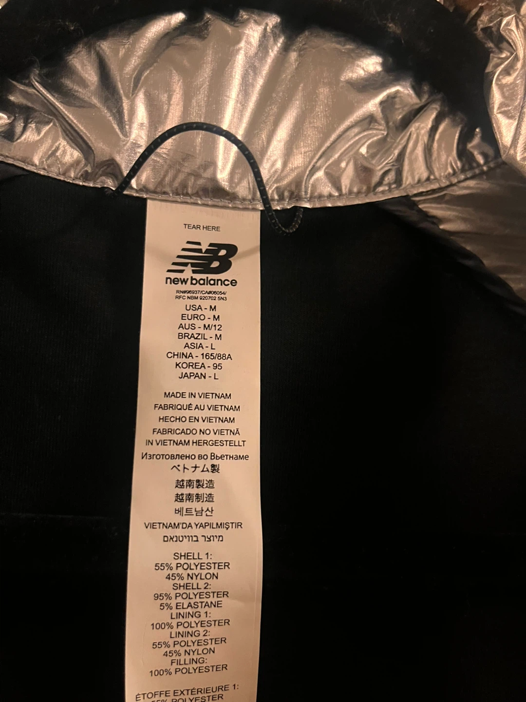 New Balance NB Heat Vest Black - photo 3