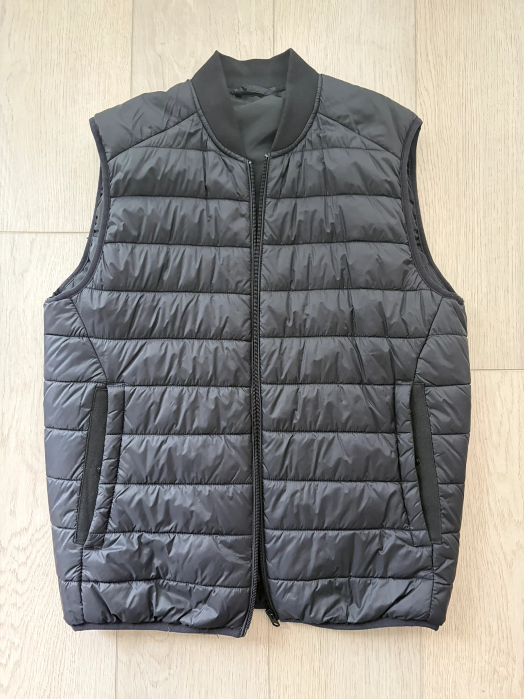 Zara Black Puffer Vest