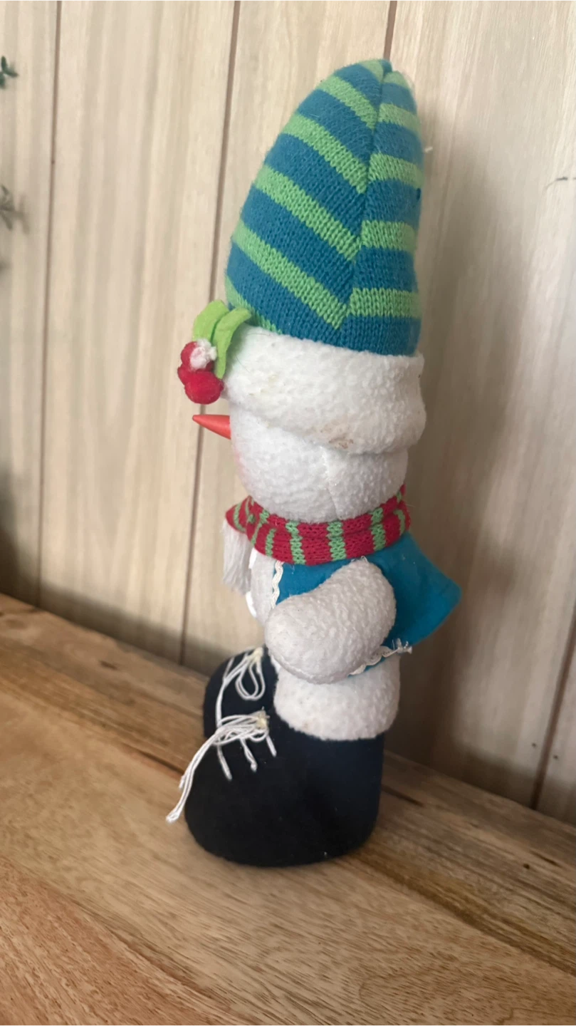 Plush Snowman Holiday Decoration - photo 2
