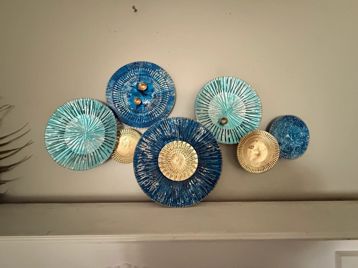 Metal wall art decor