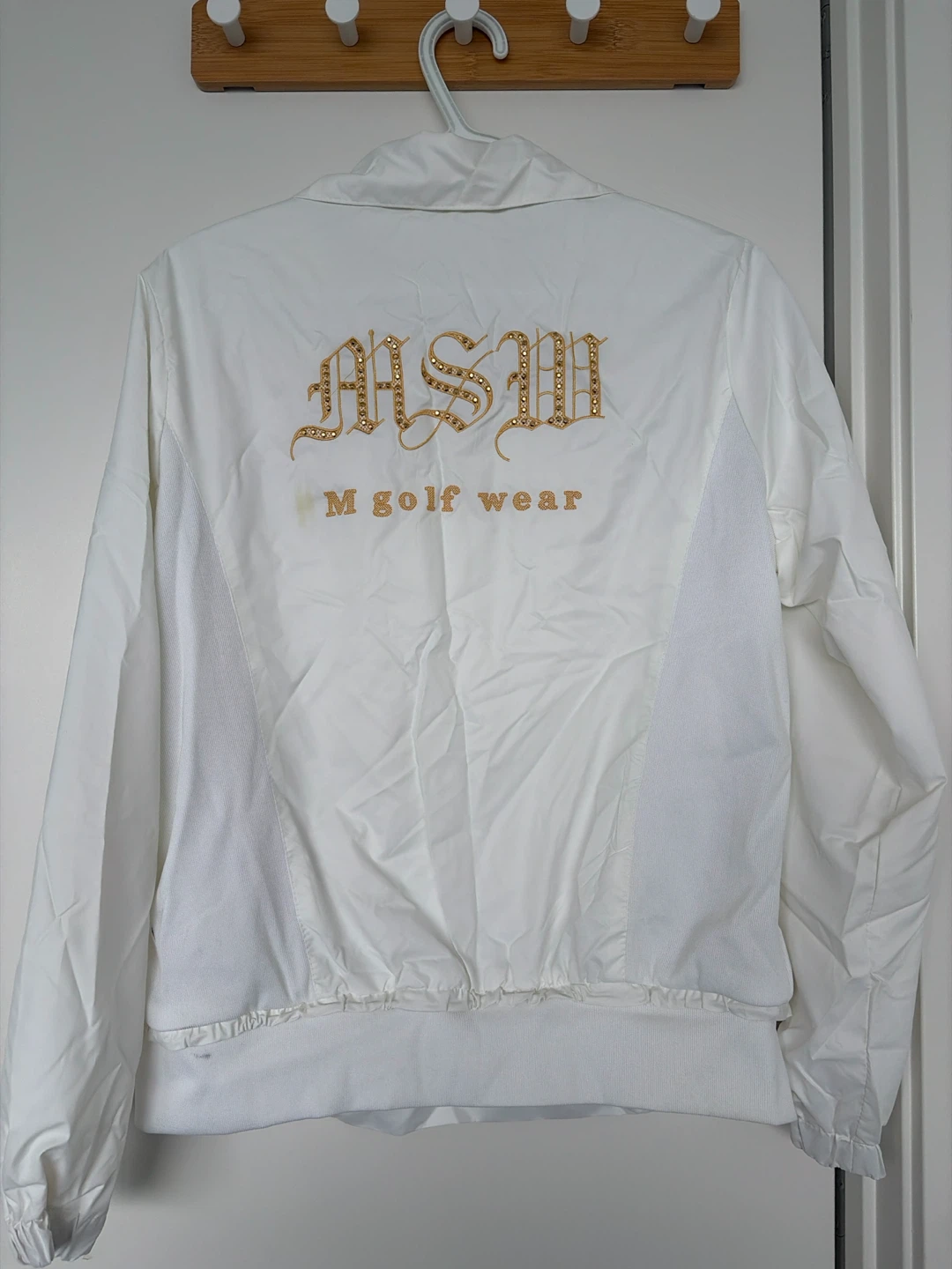 M Golf Wear White Windbreaker - photo 3