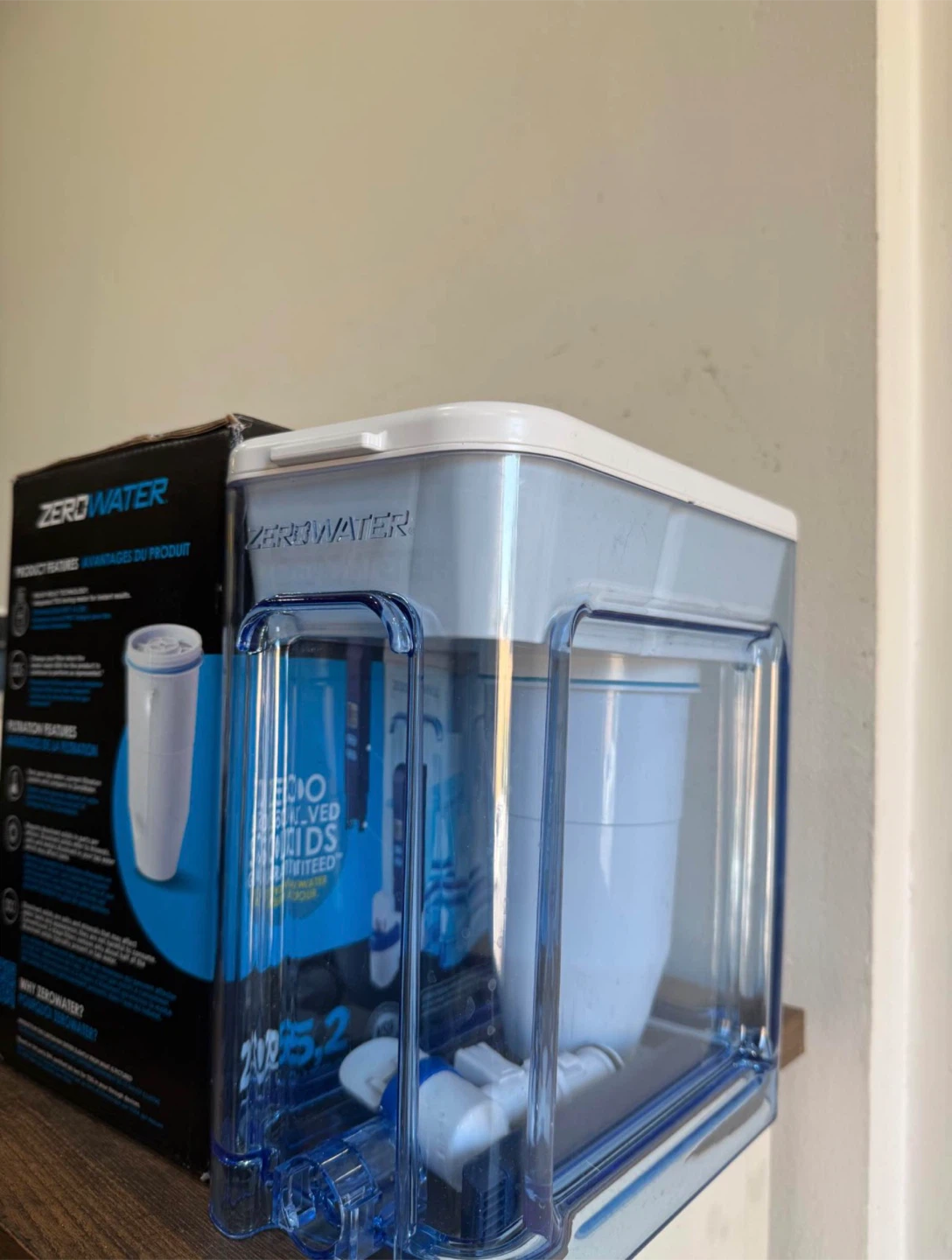 ZeroWater 5.2 Litre Water Filtration Dispenser - photo 2