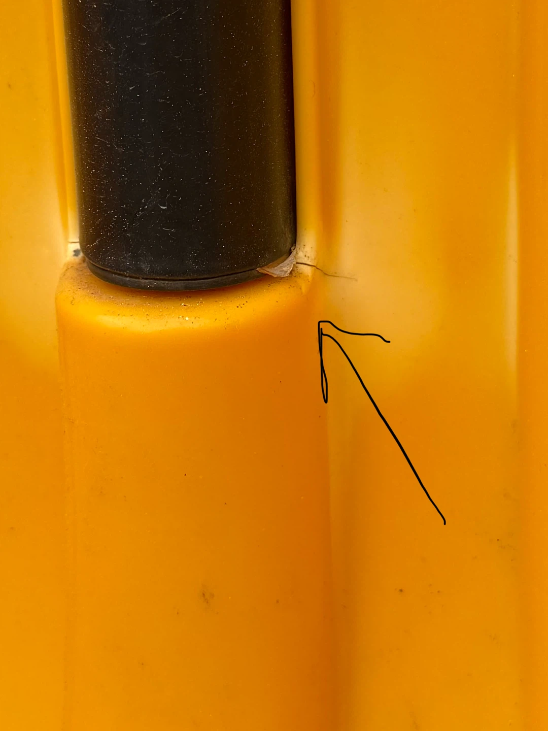 ERA Yellow Snow Pusher Shovel - photo 3