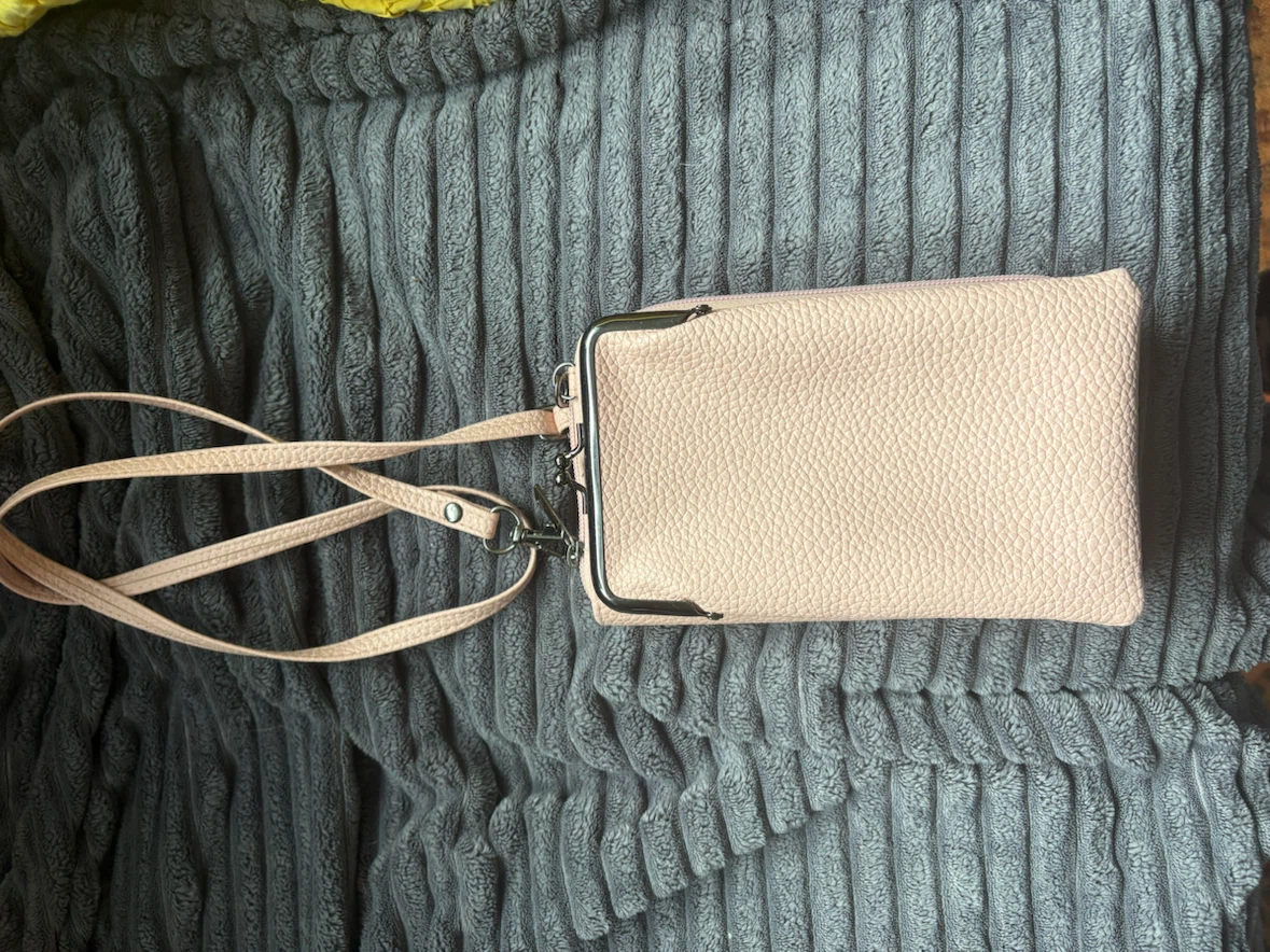 Pink Crossbody Phone Wallet - photo 2