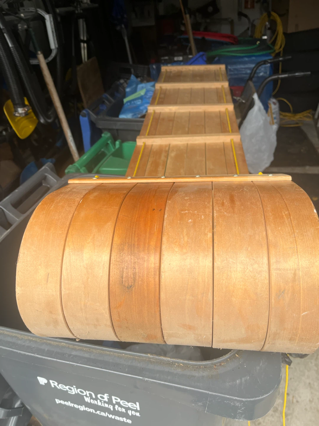 Classic Wooden Toboggan - photo 3