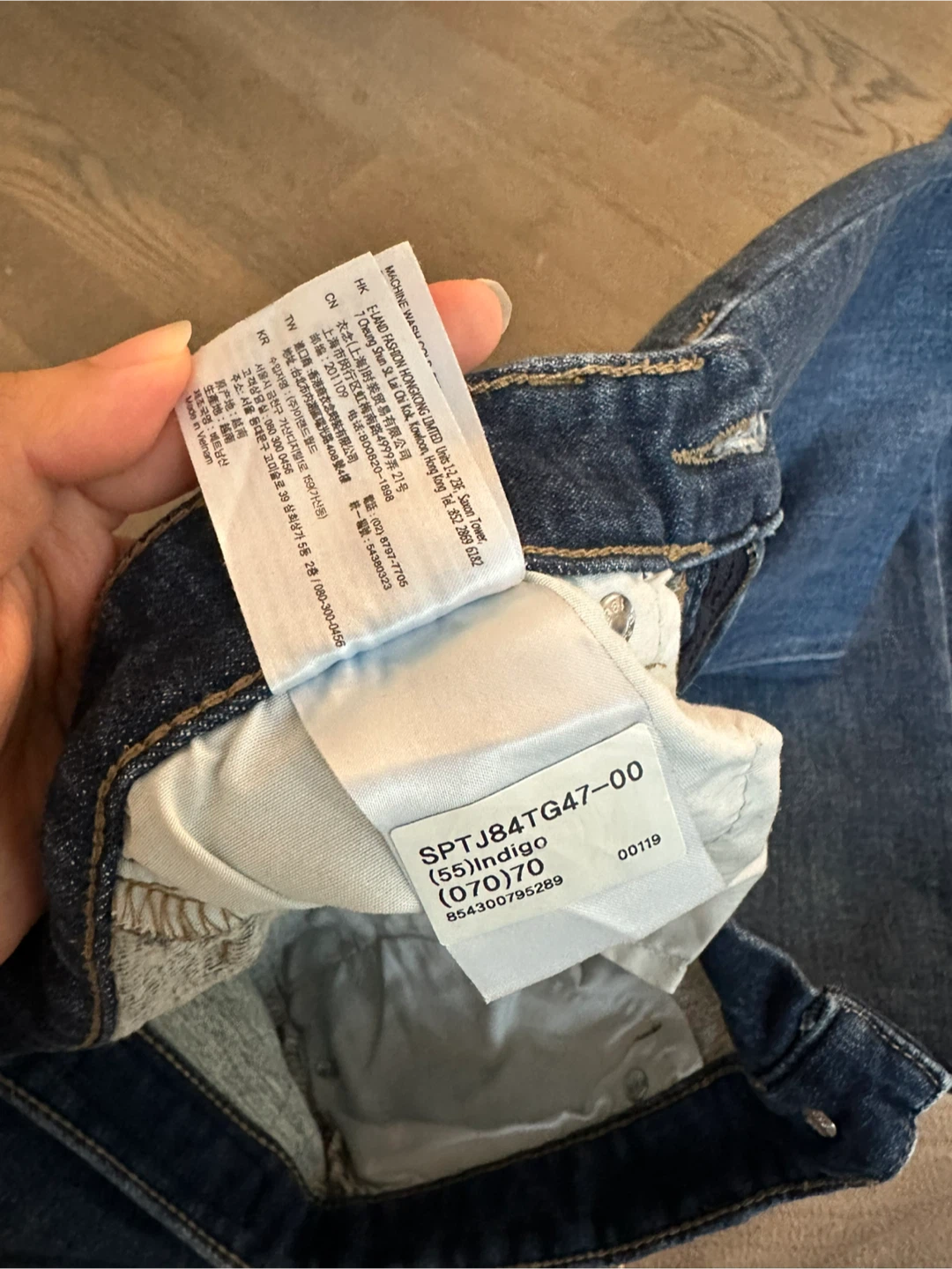☃️Spao fleece winter Indigo Jeans - photo 3