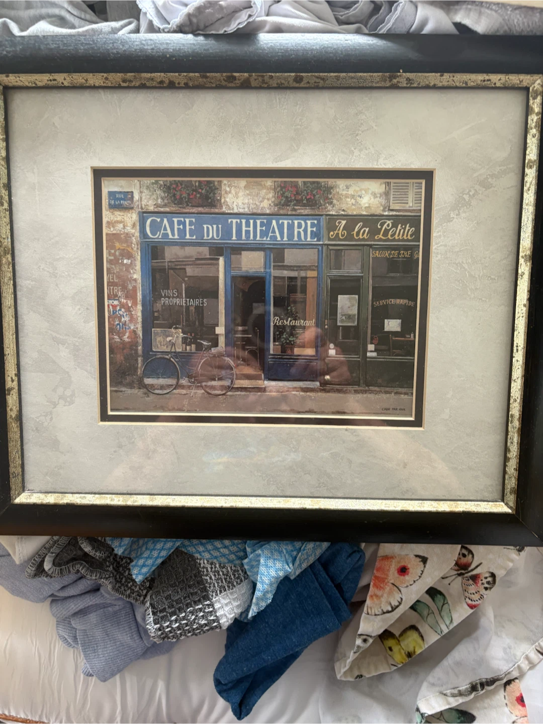 Chiu Tak Hak Cafe Du Theatre Framed Print