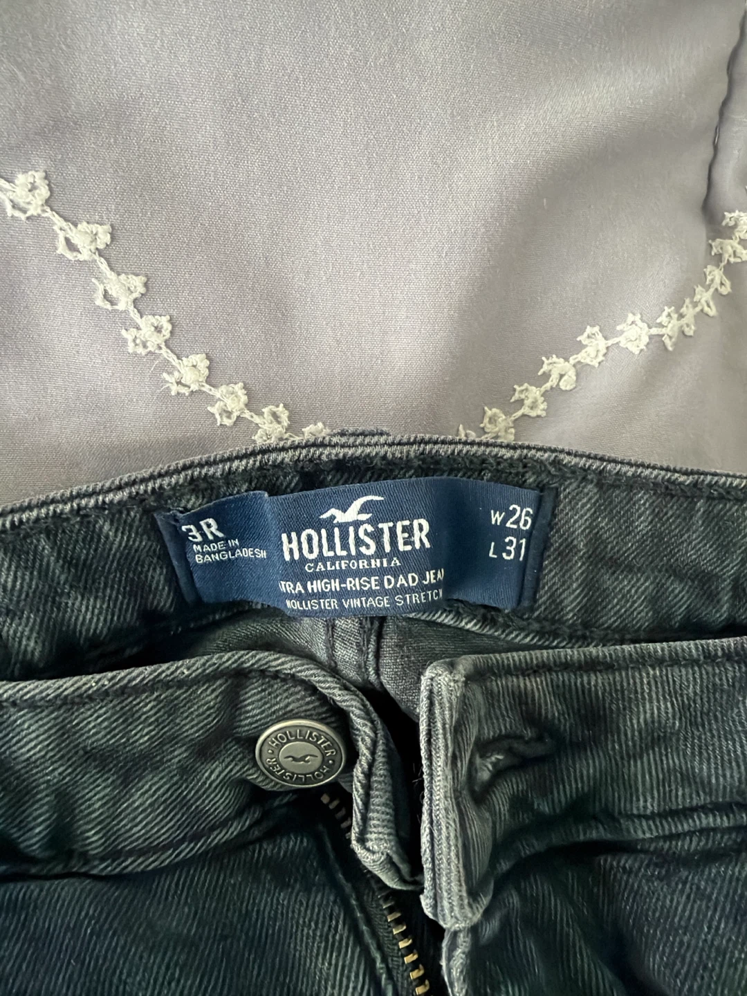 Hollister Ultra High-Rise Dad Jeans - photo 3