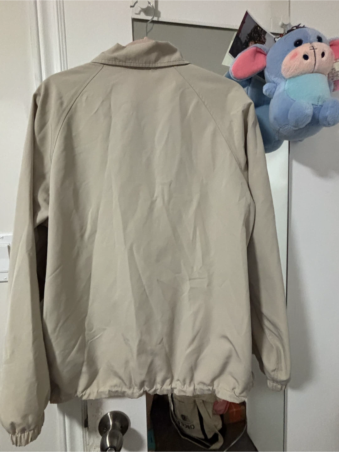 Beige Button-Up Coach Jacket - photo 5