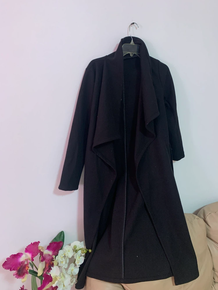 Black Waterfall Coat - photo 5