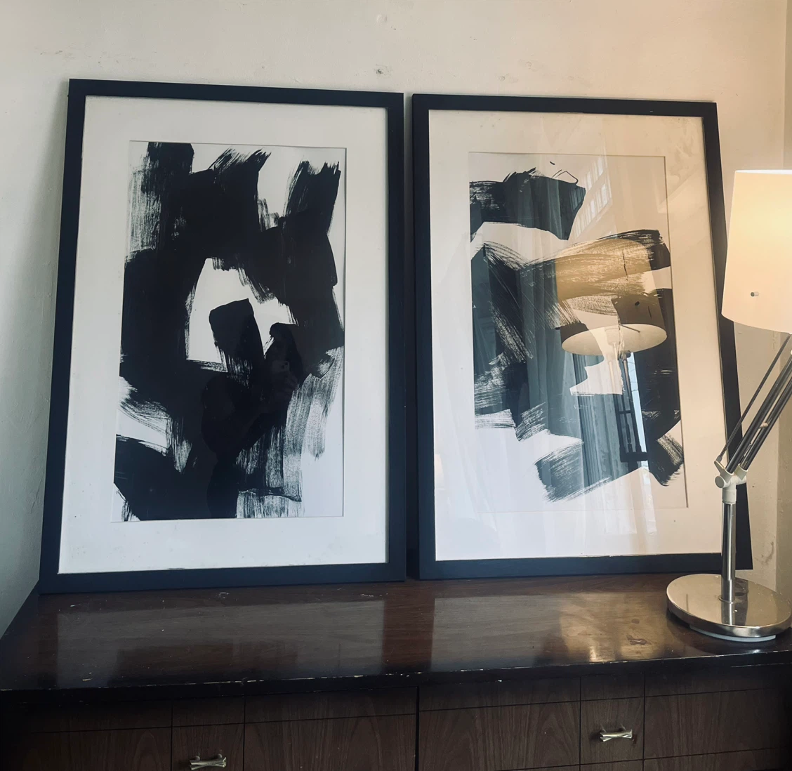 Abstract Art Framed 26x37”