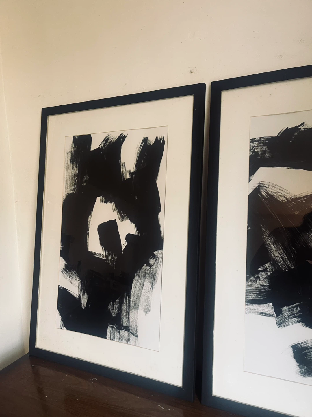 Abstract Art Framed 26x37” - photo 3