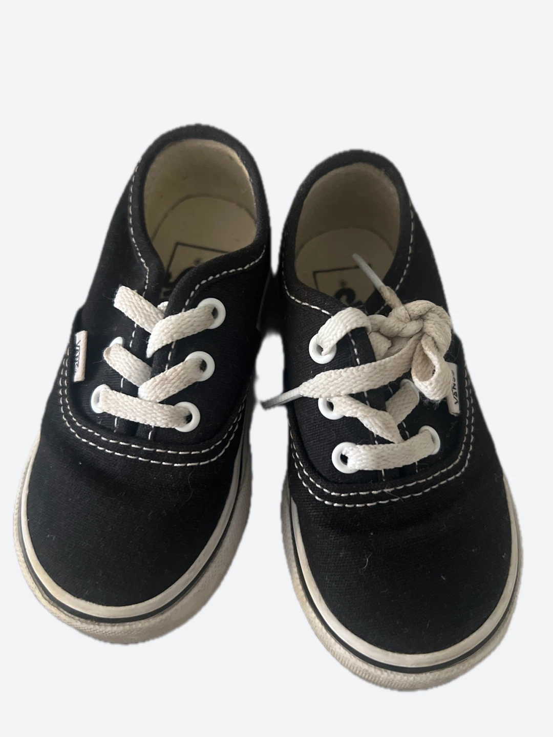 Vans Black Toddler Shoes
