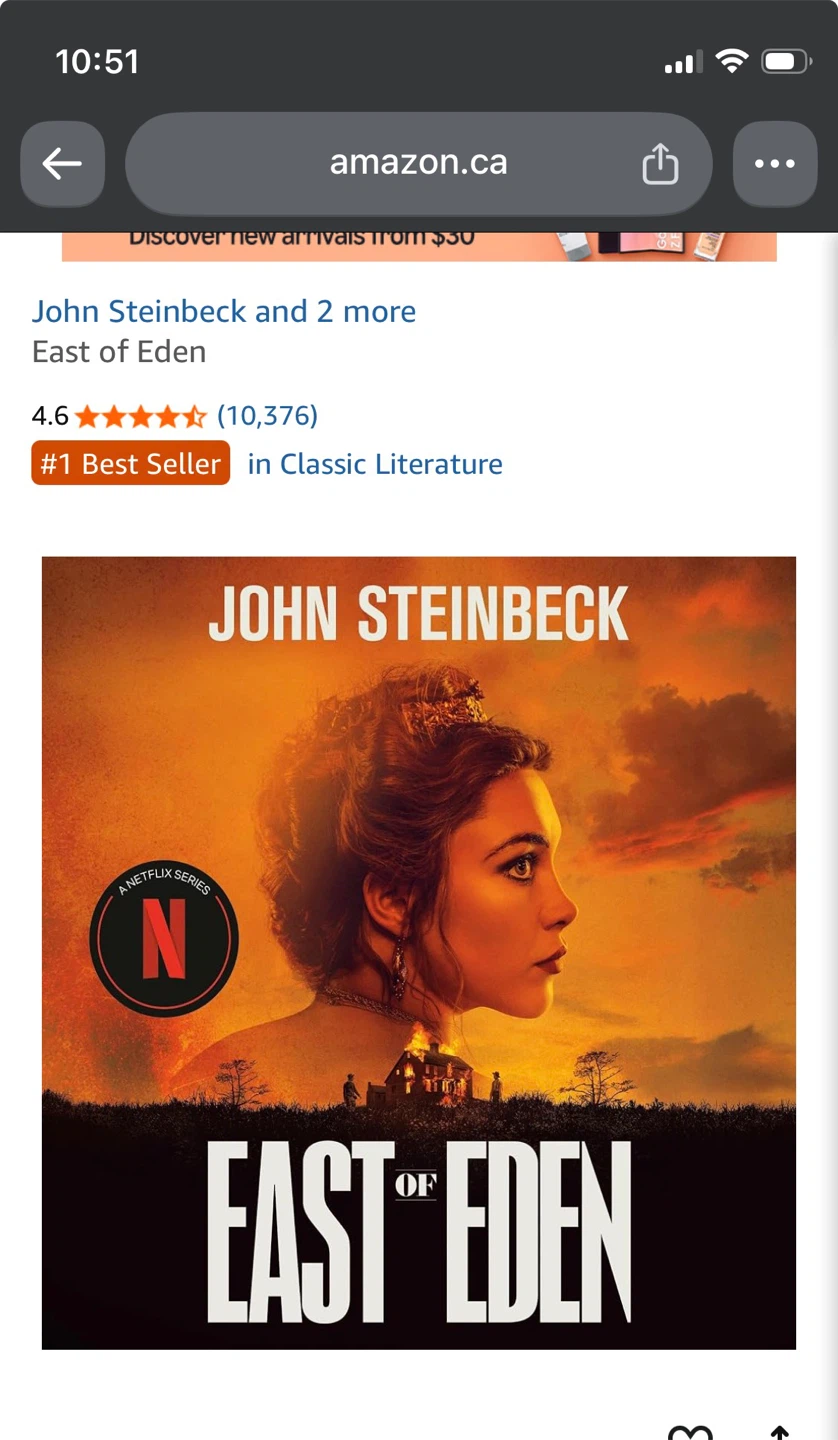 East of Eden by John Steinbeck - photo 2