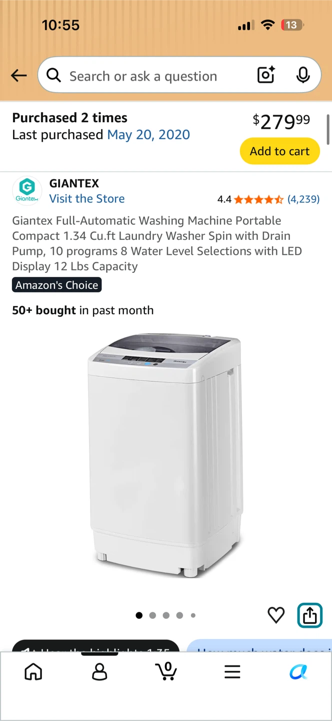 Portable Compact Washing Machine - photo 2
