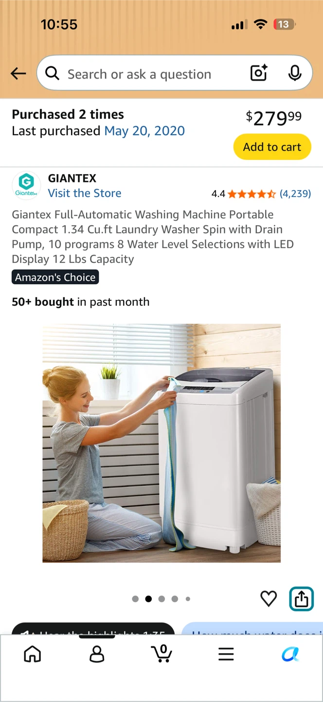 Portable Compact Washing Machine - photo 3