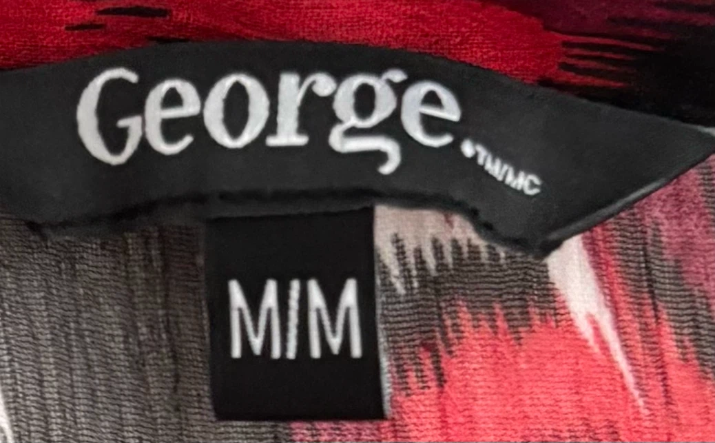 George red and black patterned blouse - photo 2
