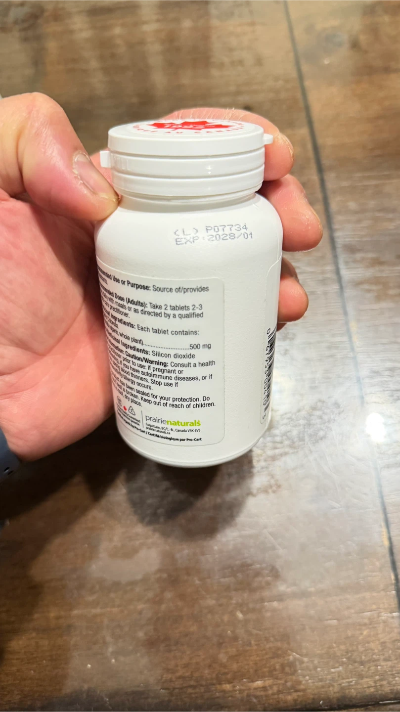Prairie Naturals Chlorella 500mg 180 Tablets - photo 2