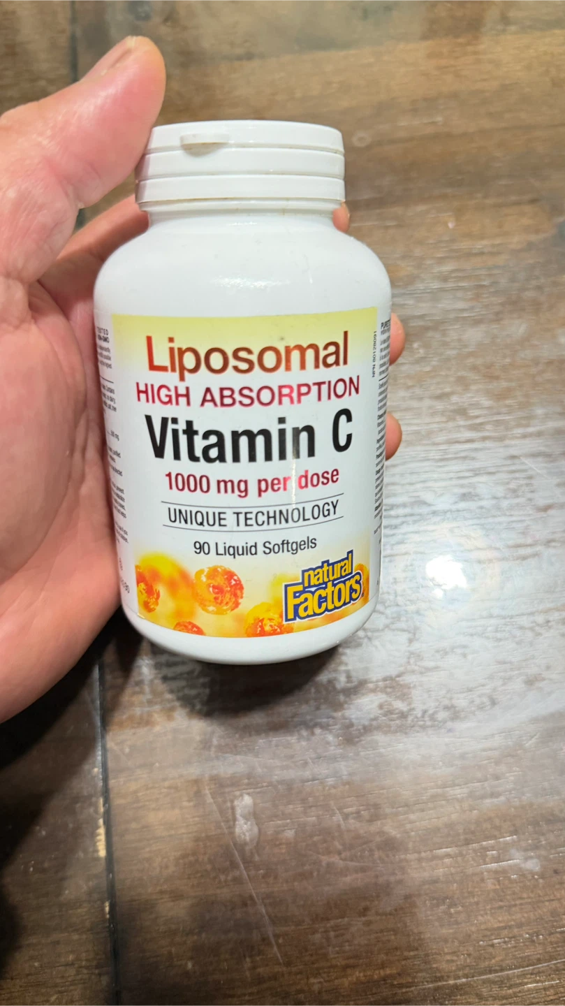Natural Factors Liposomal Vitamin C 90 Softgels