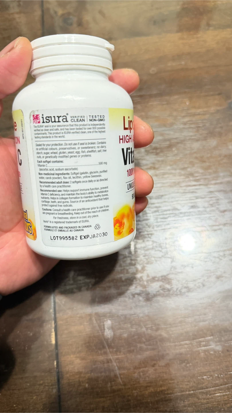 Natural Factors Liposomal Vitamin C 90 Softgels - photo 2