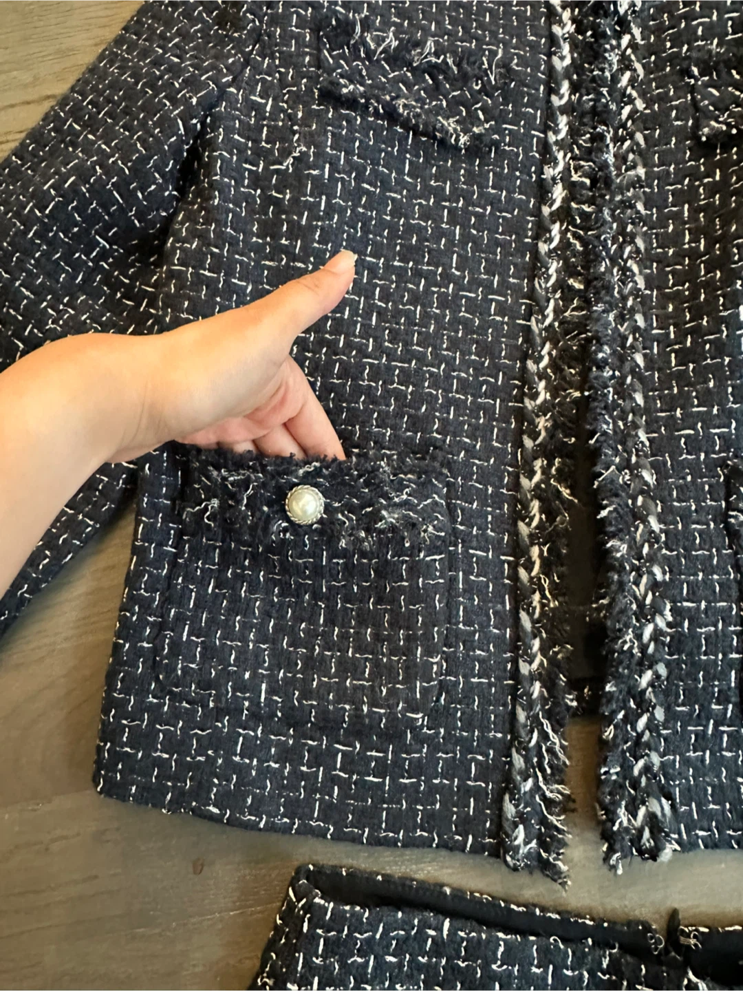 Maison de Roem Tweed Jacket and Skirt Set - photo 5