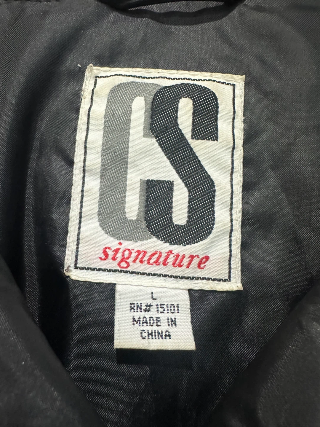 CS signature Vintage Black Jacket - photo 3