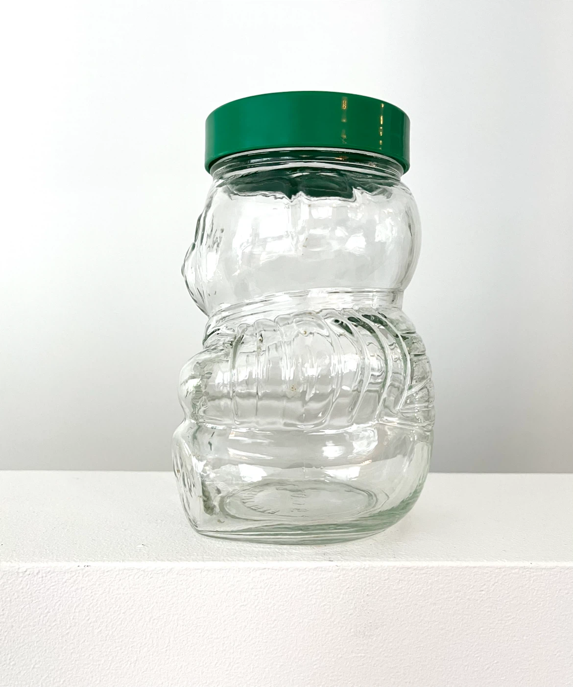 Vintage Kraft Peanut Butter Bear Glass Jar - photo 2