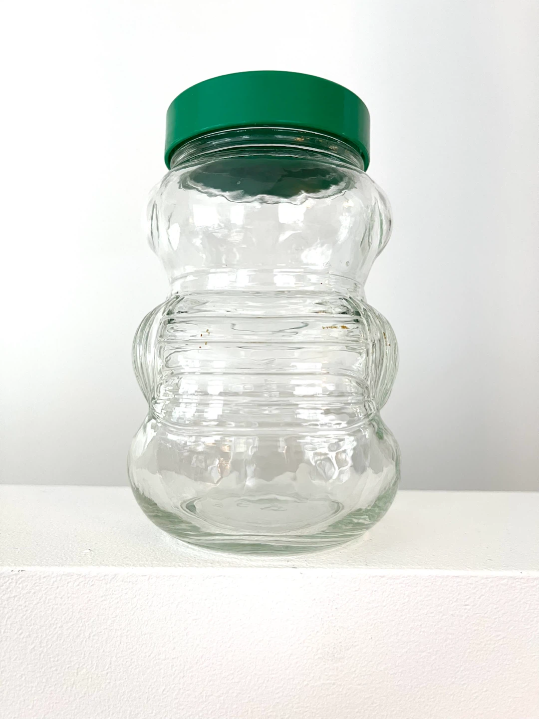 Vintage Kraft Peanut Butter Bear Glass Jar - photo 3