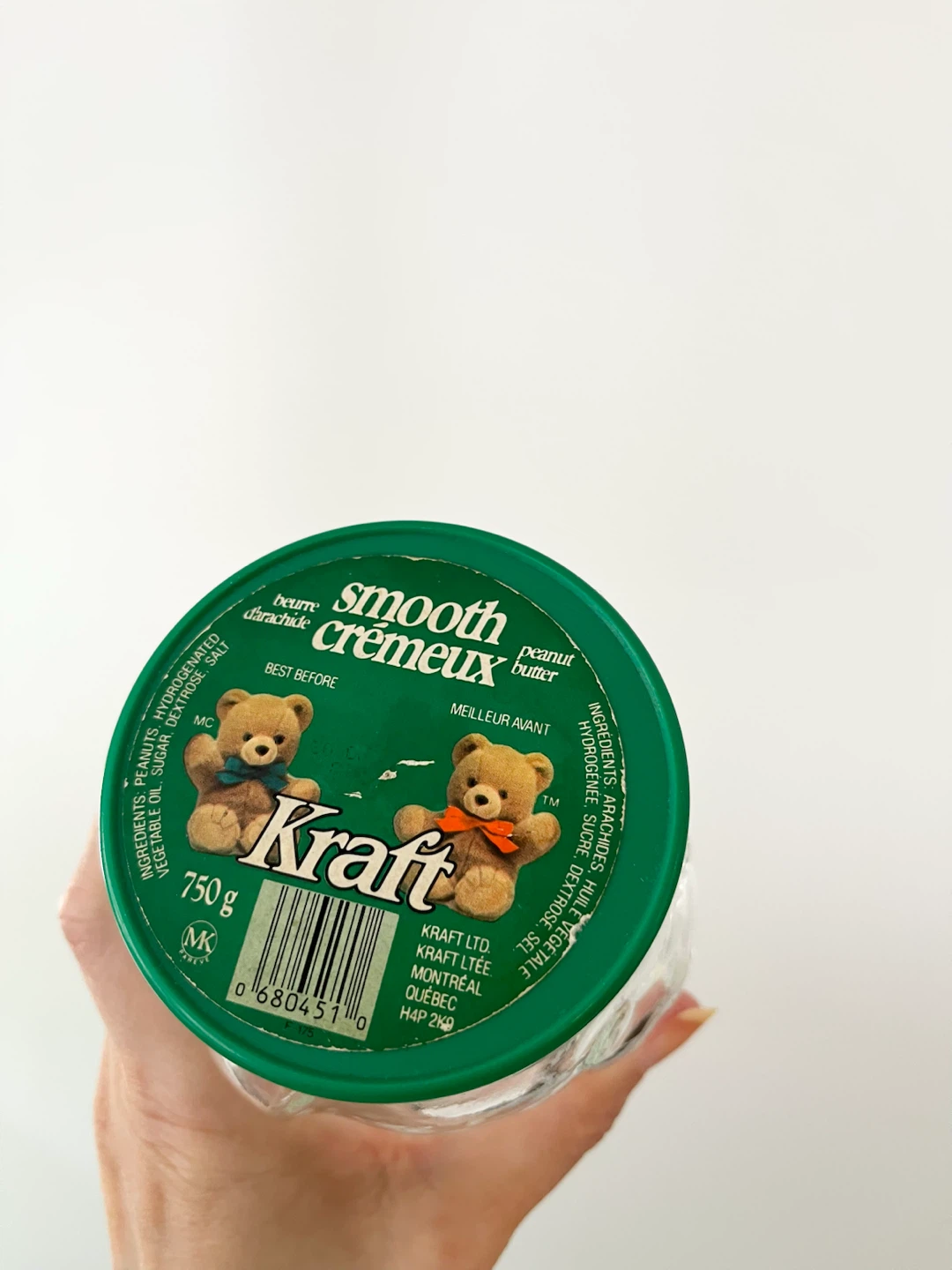 Vintage Kraft Peanut Butter Bear Glass Jar - photo 5