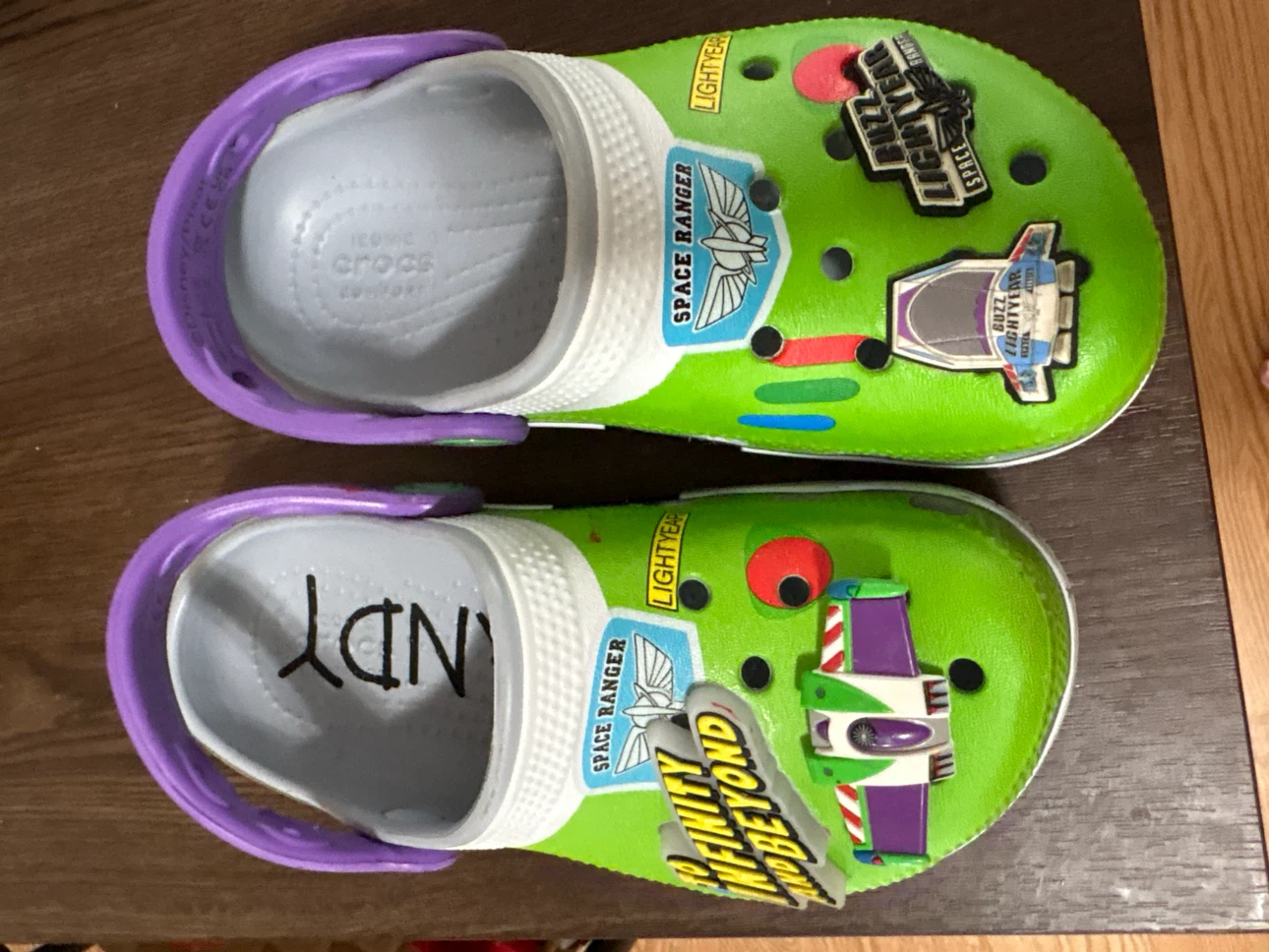 Buzz Lightyear Disney Pixar Crocs Size C12