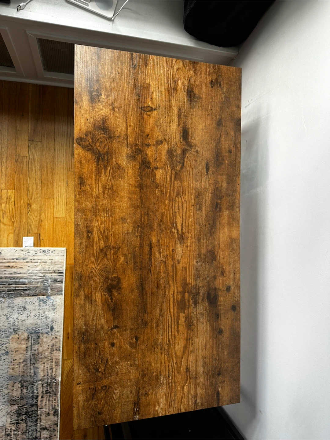 Rustic Industrial Writing Desk 42 inch - photo 2