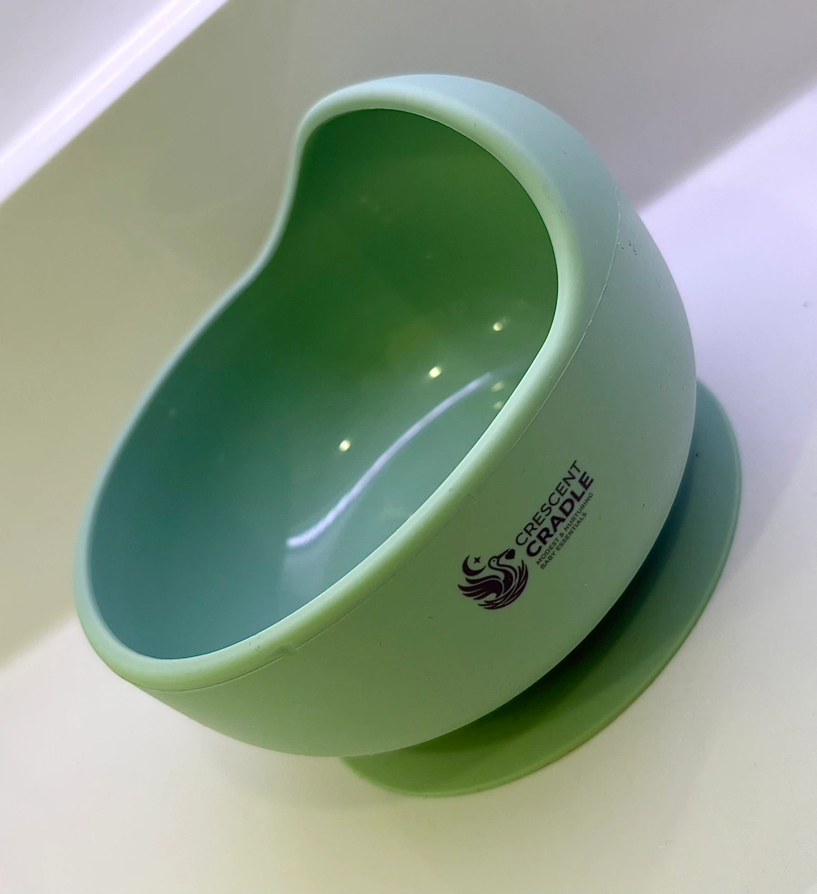Crescent Cradle 6pc Silicone Baby Feeding Set - photo 3