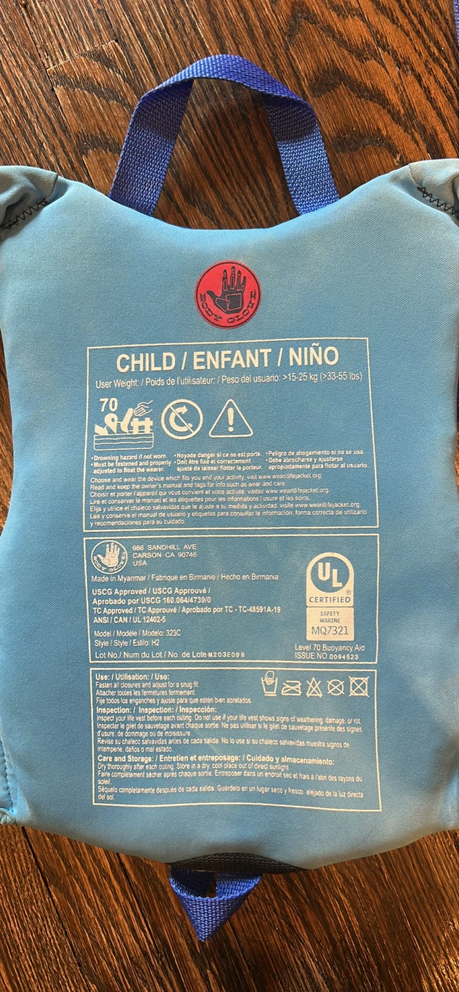 Body Glove Child Life Vest - photo 3