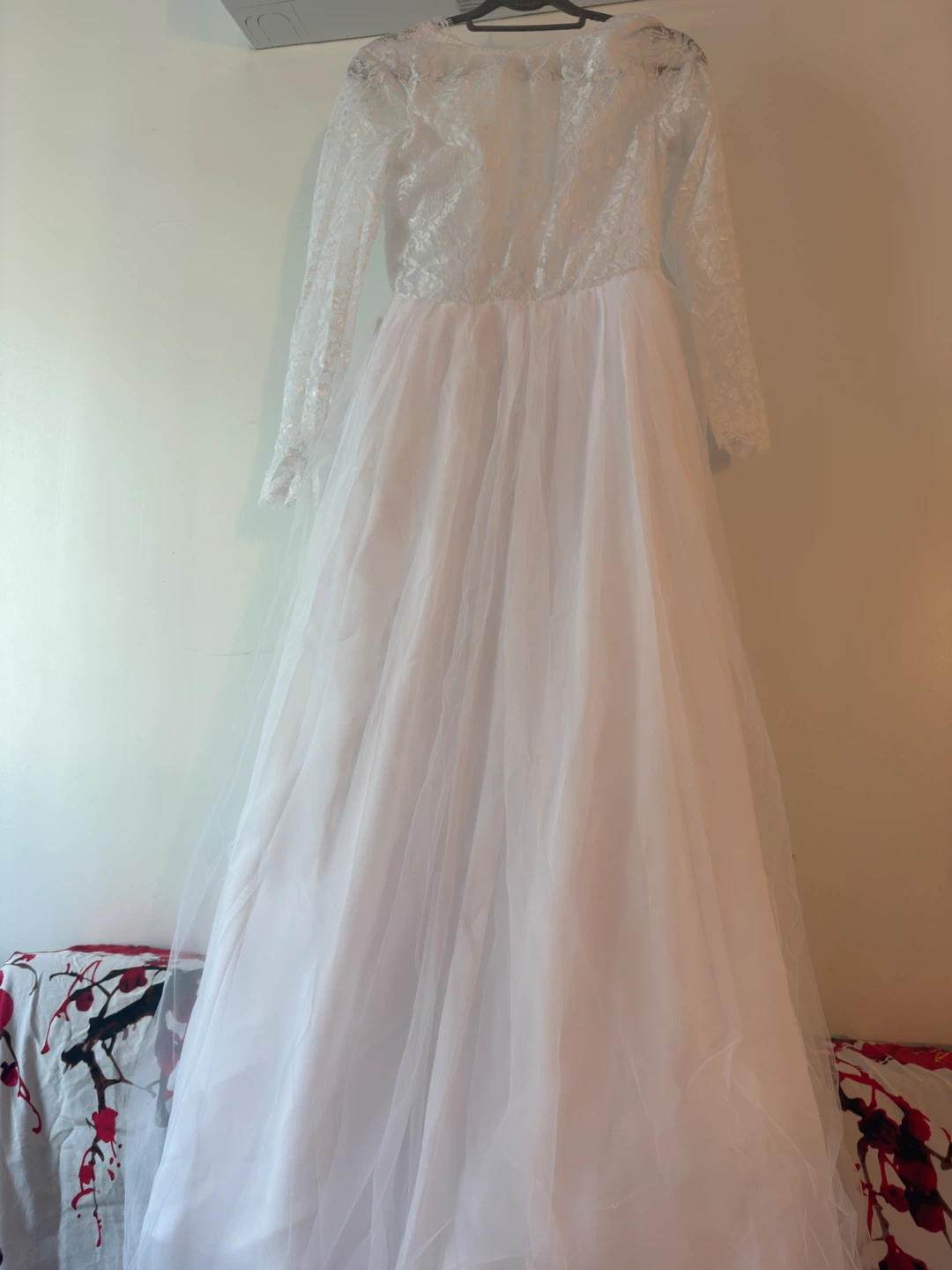 Lavender Floral Embroidered Maxi Dress - photo 3