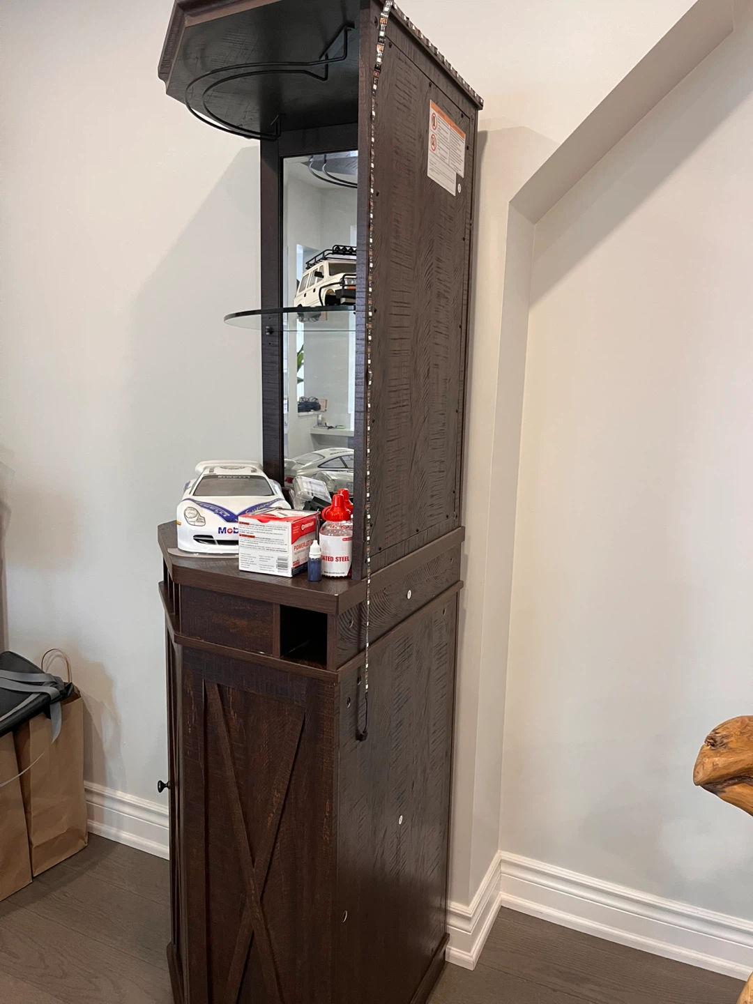 Home Corner Bar Cabinet - photo 2