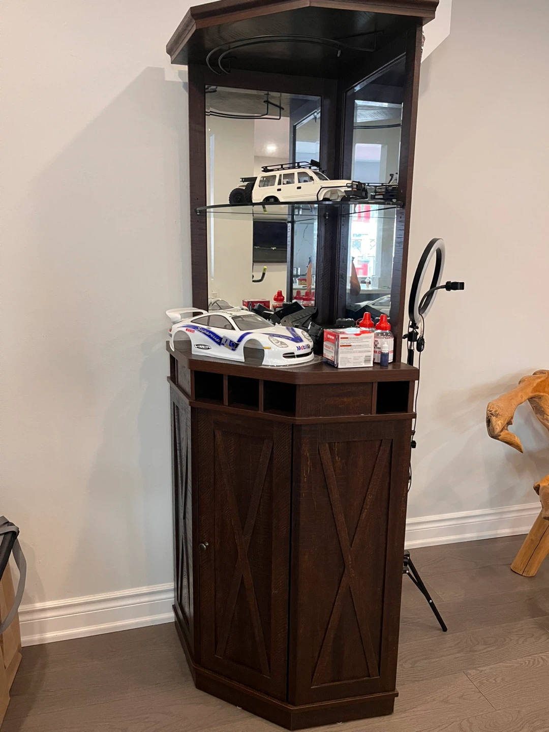 Home Corner Bar Cabinet - photo 3