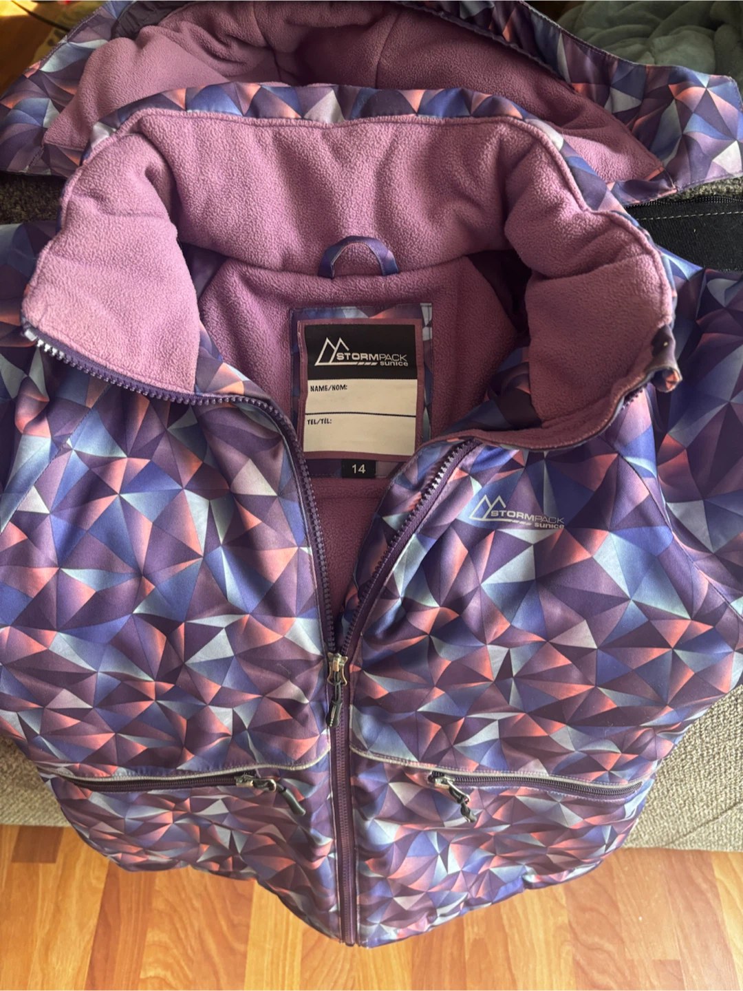 Sunice Stormpack Winter Jacket Size 14 - photo 3