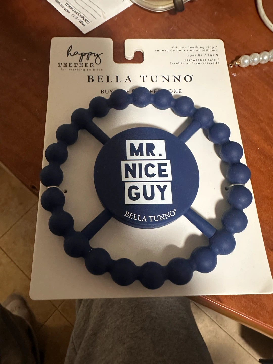 Bella Tunno Happy Teether - Mr. Nice Guy