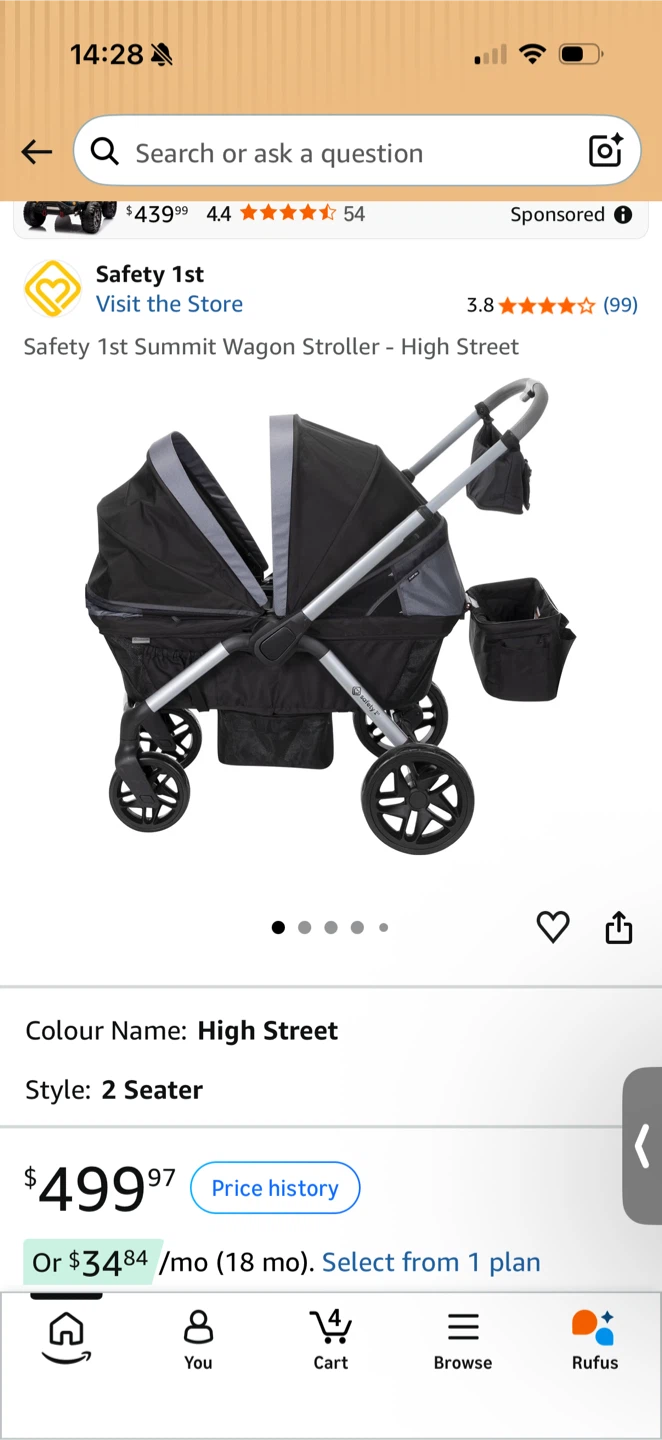 Safety 1st Summit Wagon Stroller - High Street - photo 5
