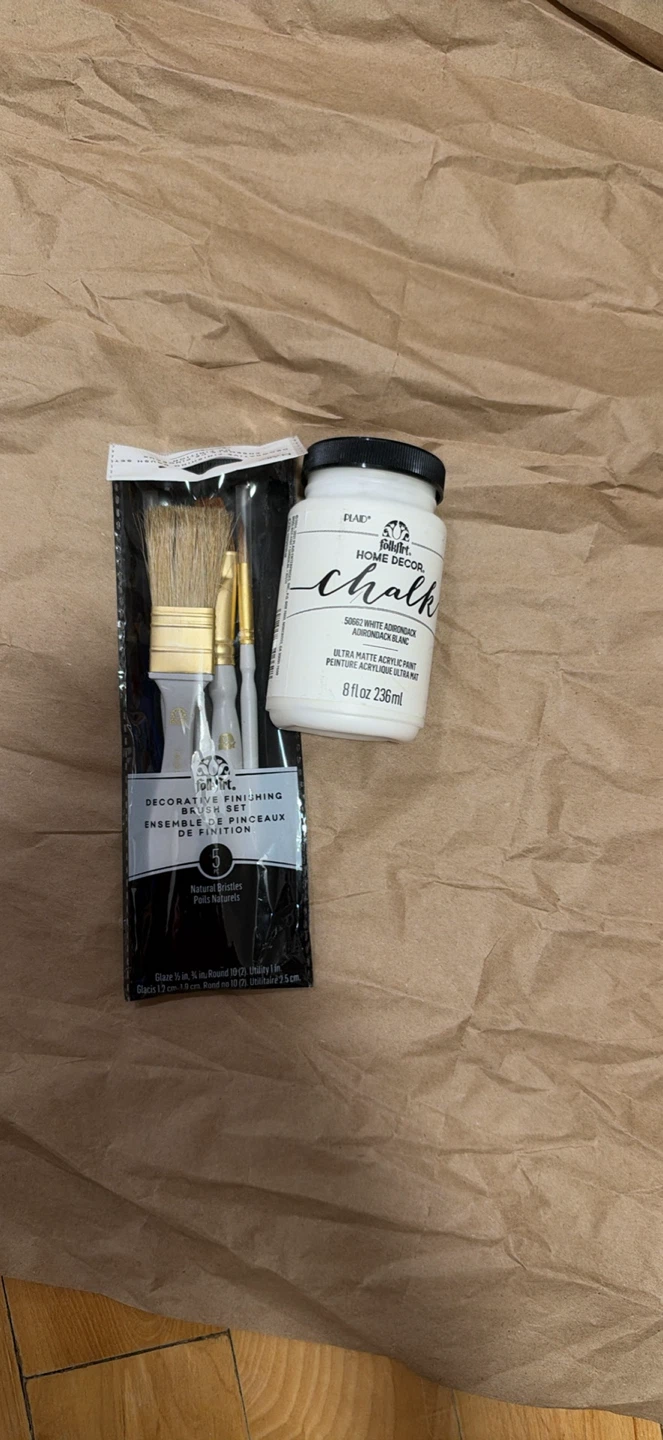 FolkArt Chalk Paint and Brush Set