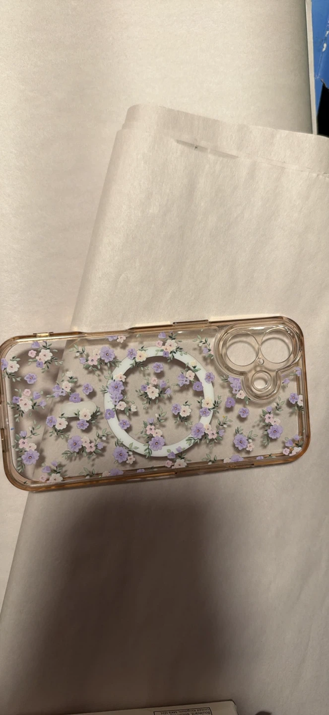Romantic Floral MagSafe Phone Case For IPhone 17