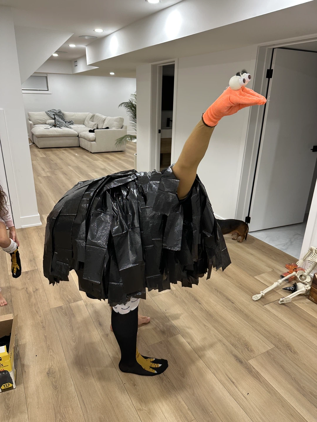 Ostrich Halloween Costume