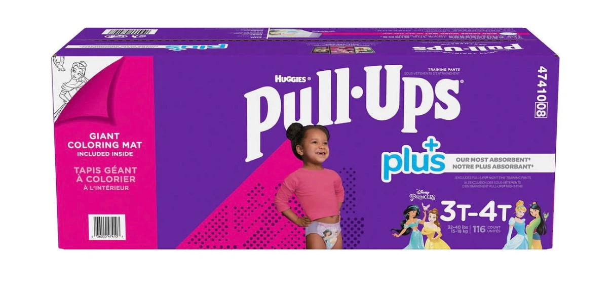 HUGE LOT: New Sealed Huggies Pull Up Training Pants (3T-4T)
