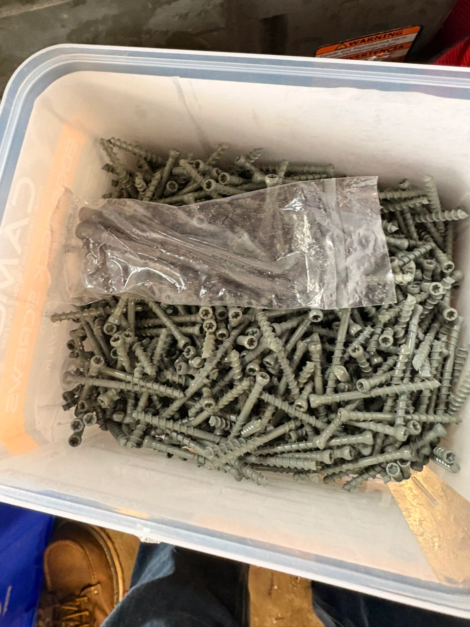 Camo Edge Deck Screws Protech Coated 1-7/8 inch