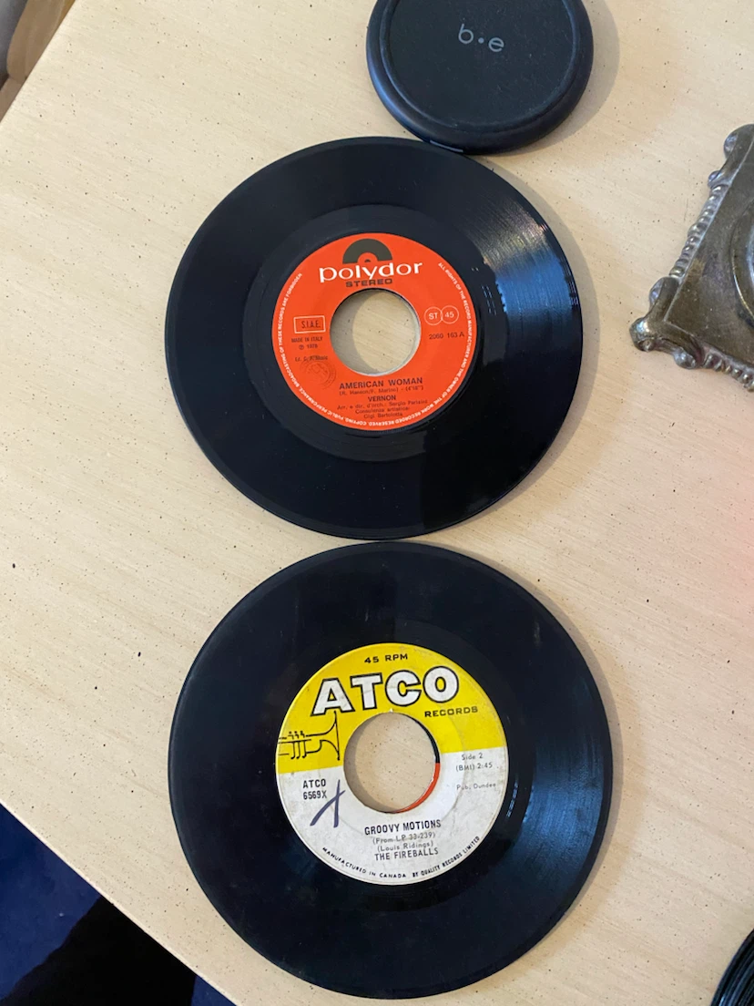 Collection of Vintage 45 RPM Vinyl Records - photo 5